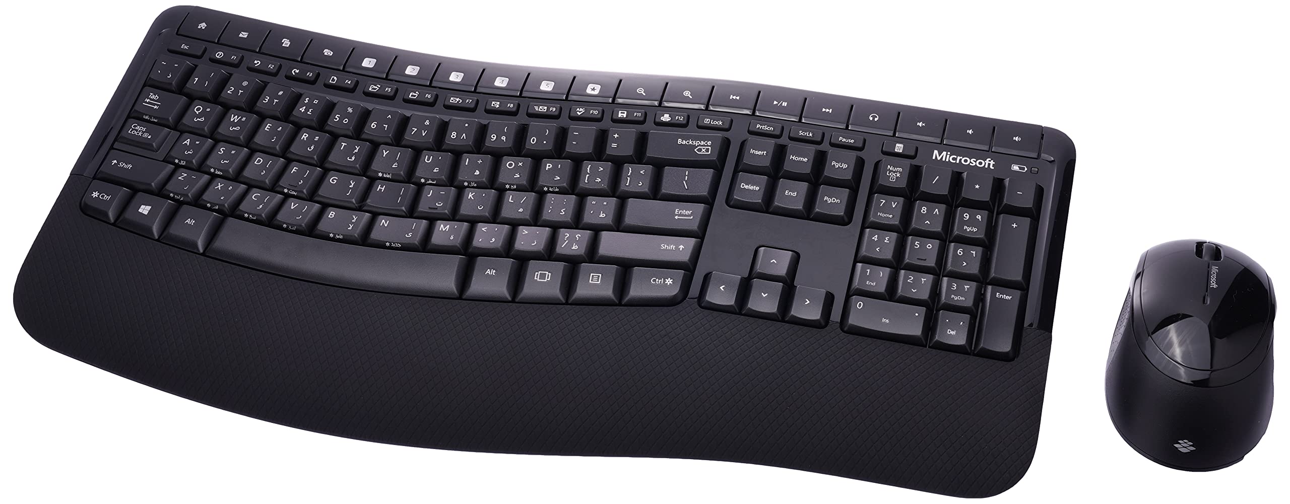 Microsoft Wireless Comfort Desktop 5050, English And Arabic